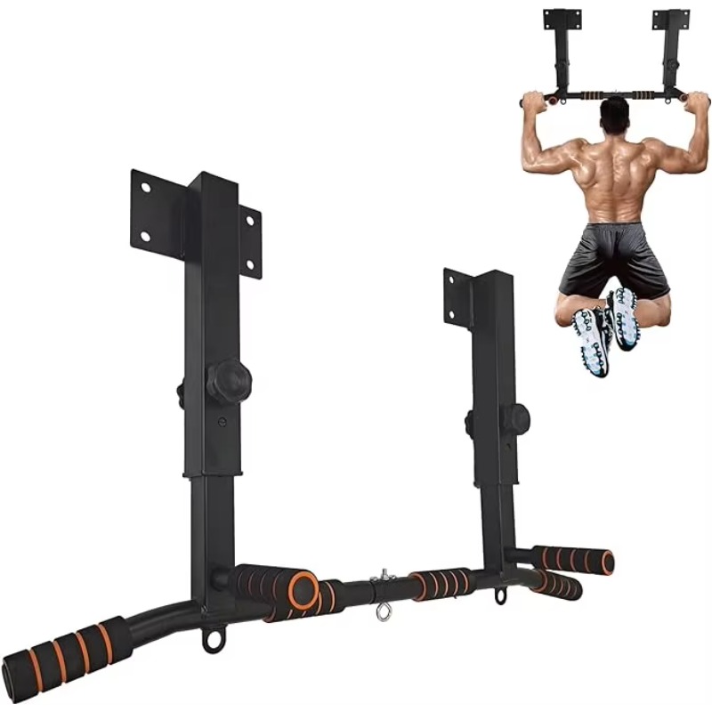 Home Gym Wall Mounted - Настенный турник-брусья стальной для подтягиваний и