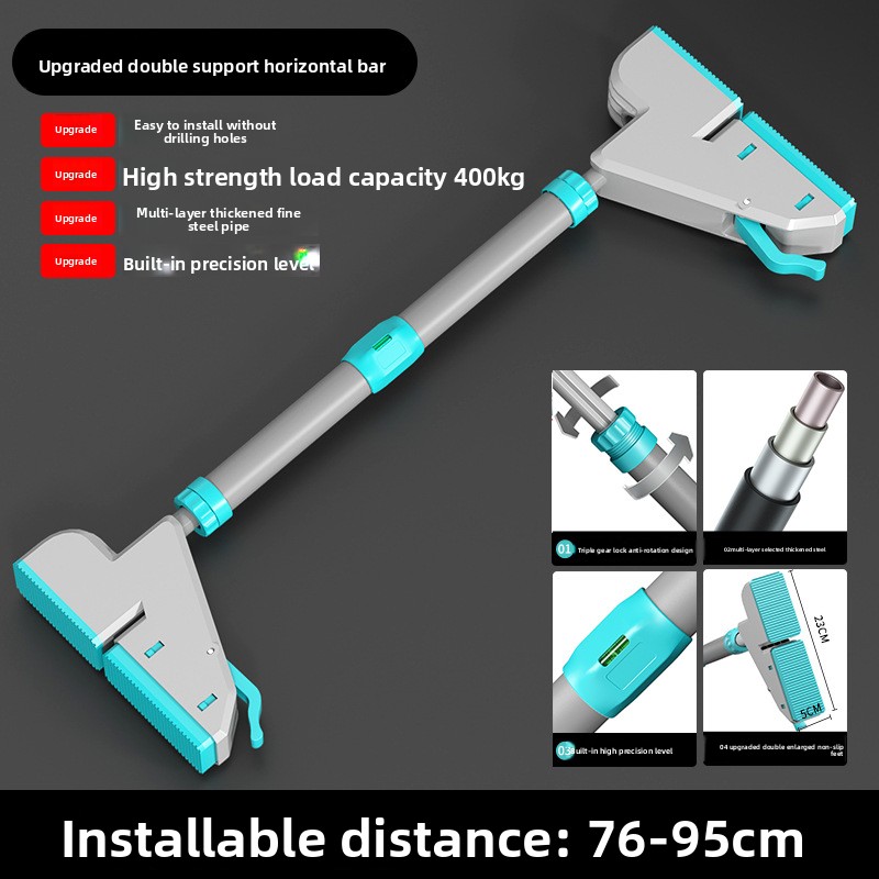 Home Gym Wall Mounted - Дверная рама без сверления, подтягивающая штанга,