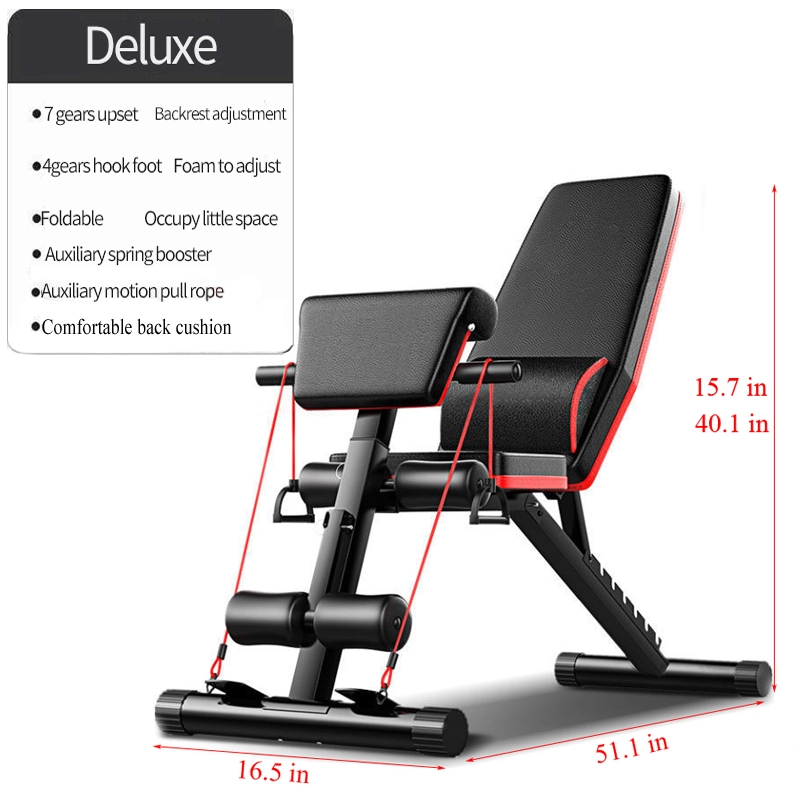 Home Gym Setup - Популярный домашний тренажер: регулируемая складная скамья