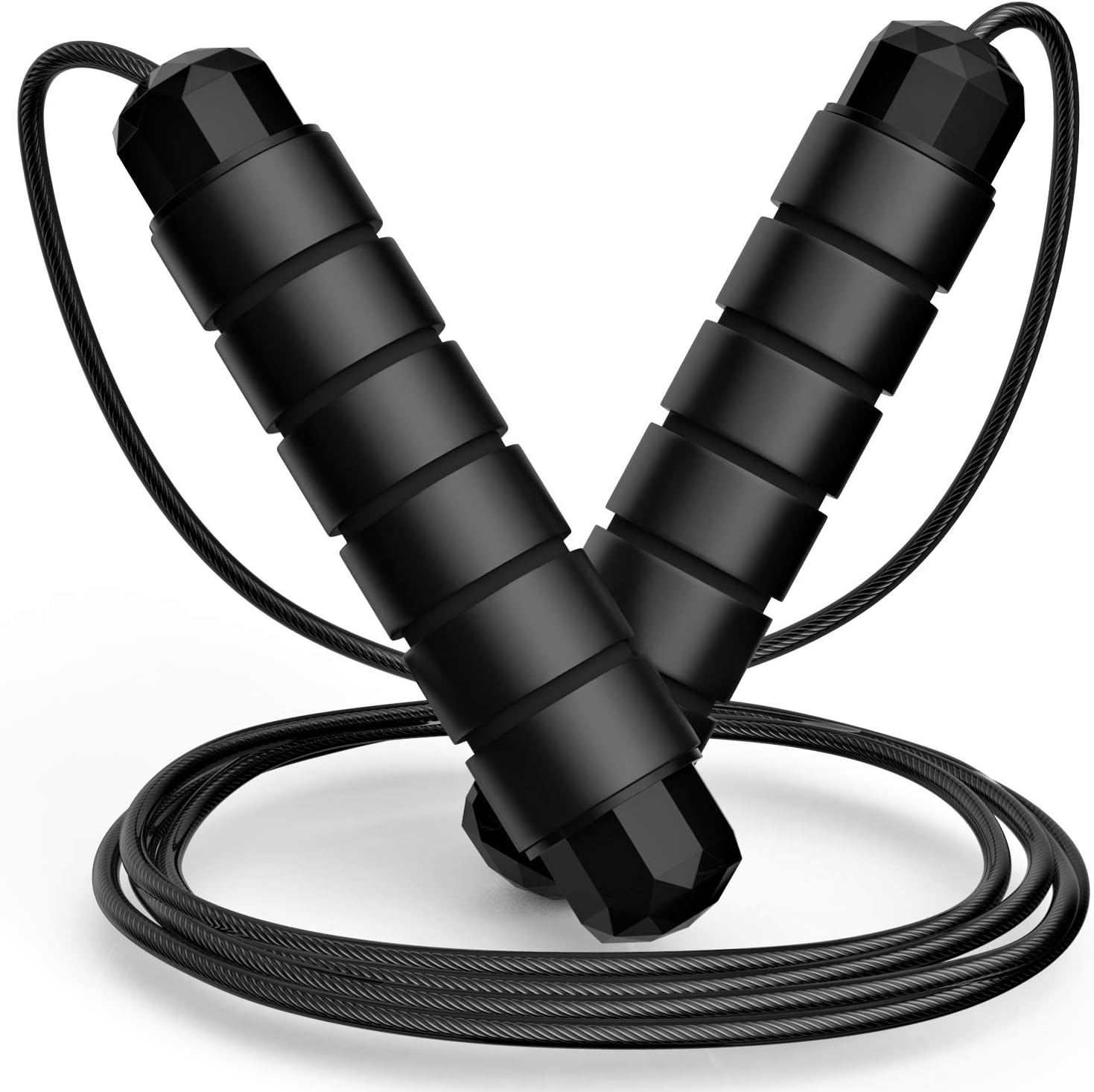 Jump Rope Bearing - Регулируемая скакалка из стальной проволоки с
