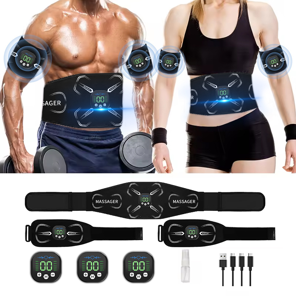 Home Gym Mini - Электростимулятор мышц EMS: тренажер для пресса,