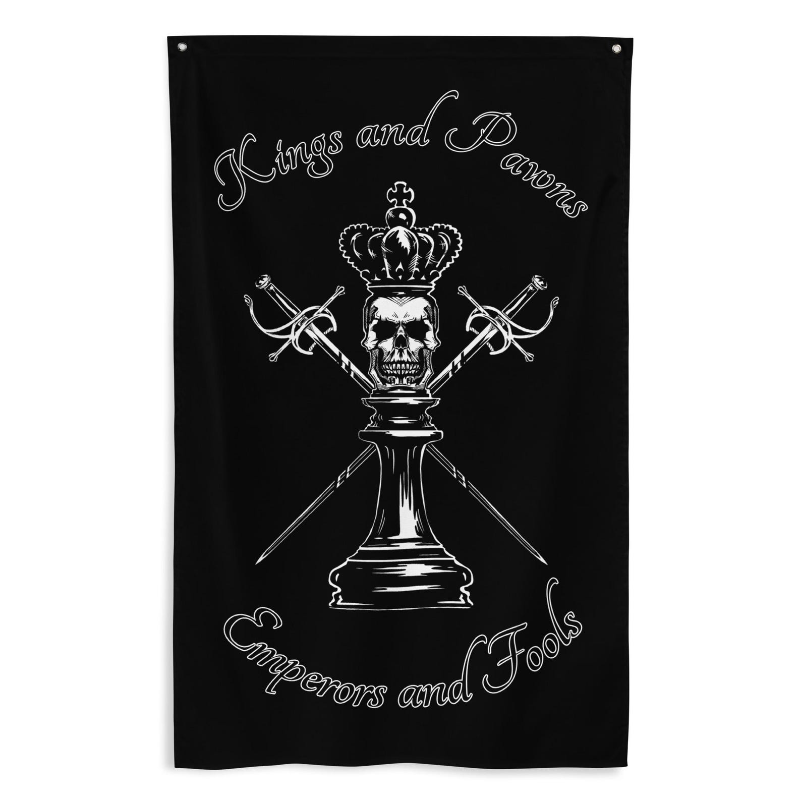 Home Gym Garage - Флаги для спортзалов Kings and Pawns,