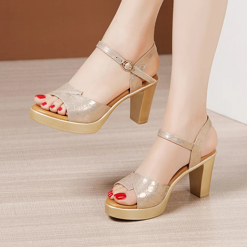 Ankle Strap Attachment - Элегантные новые летние офисные женские босоножки