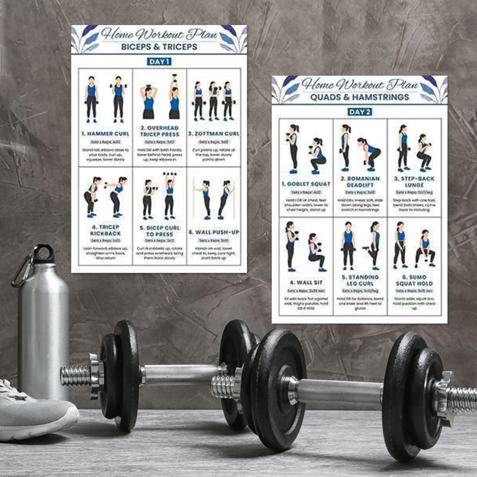 Таблица тренировок для всего т – обзор и цена Home Gym Routine