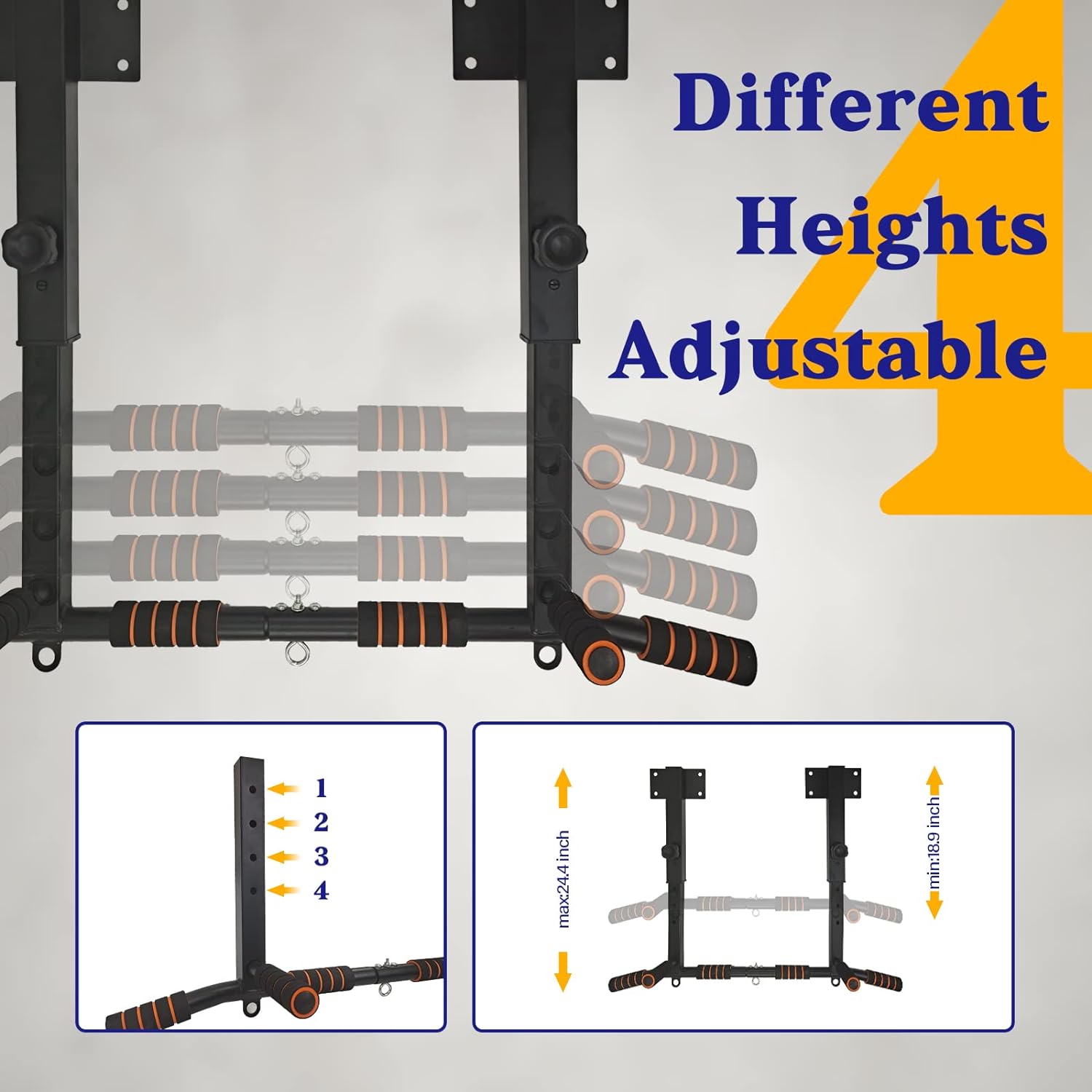 Настенный турник-брусья стальн – обзор и цена Home Gym Wall Mounted