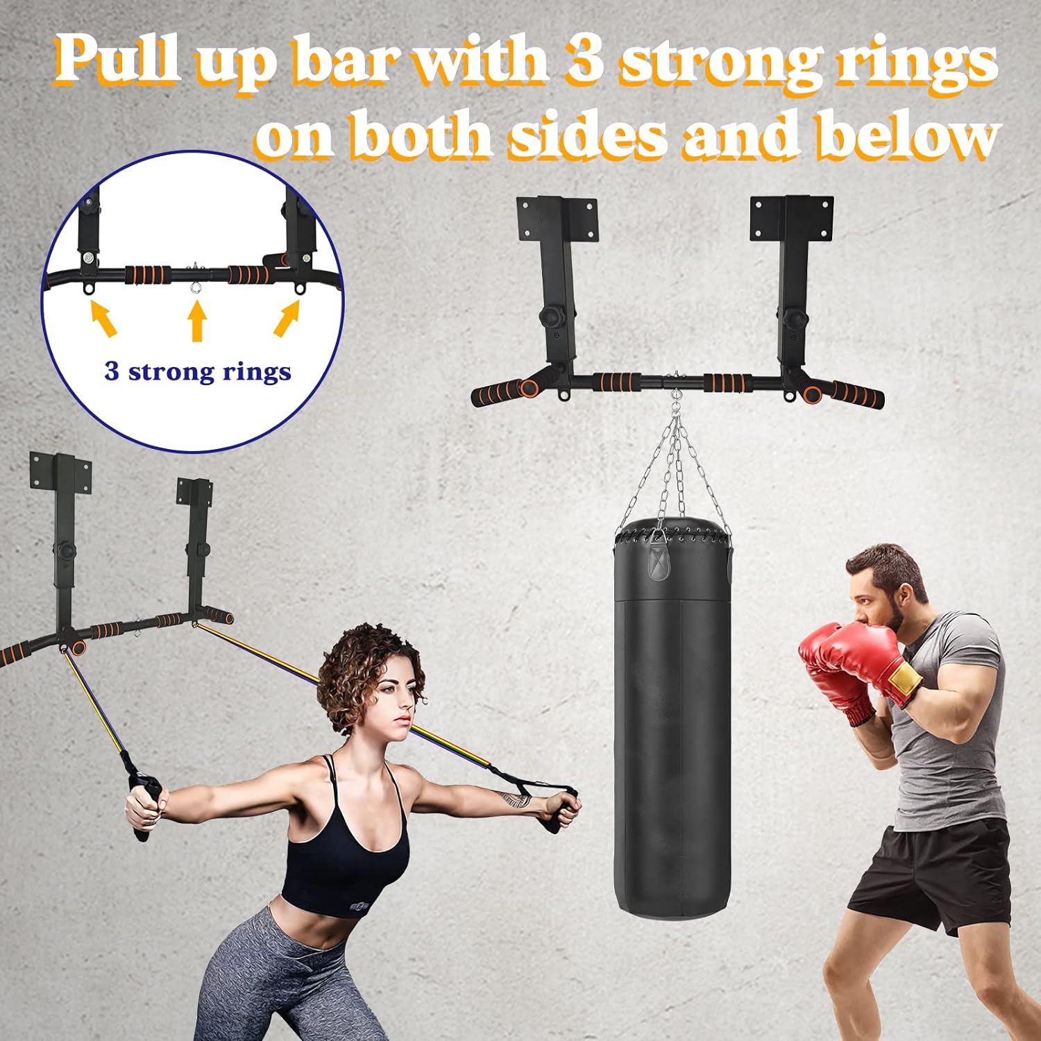 Настенный турник-брусья стальн – обзор и цена Home Gym Wall Mounted