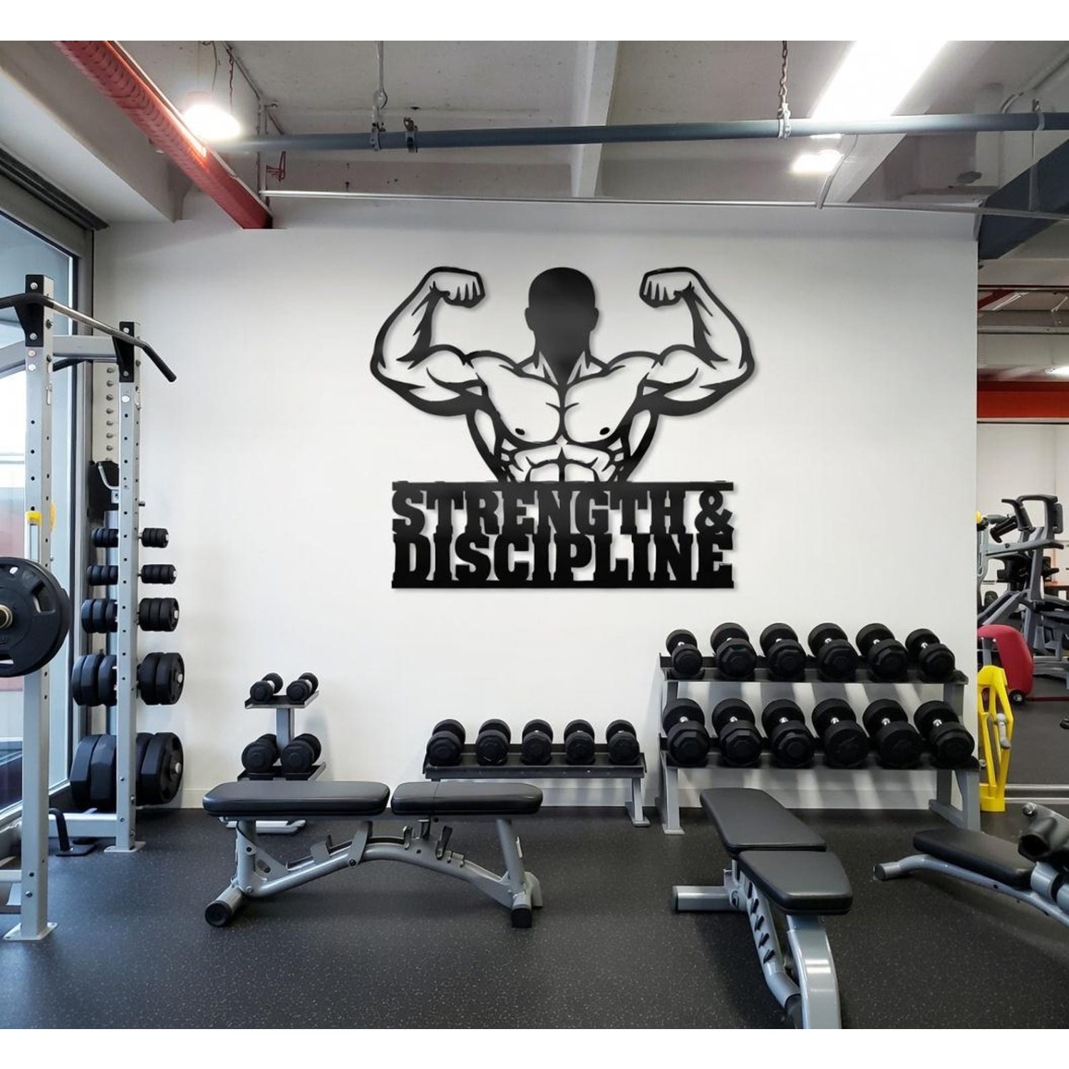 CIFBUY Железное настенное укра – обзор и цена Home Gym Garage
