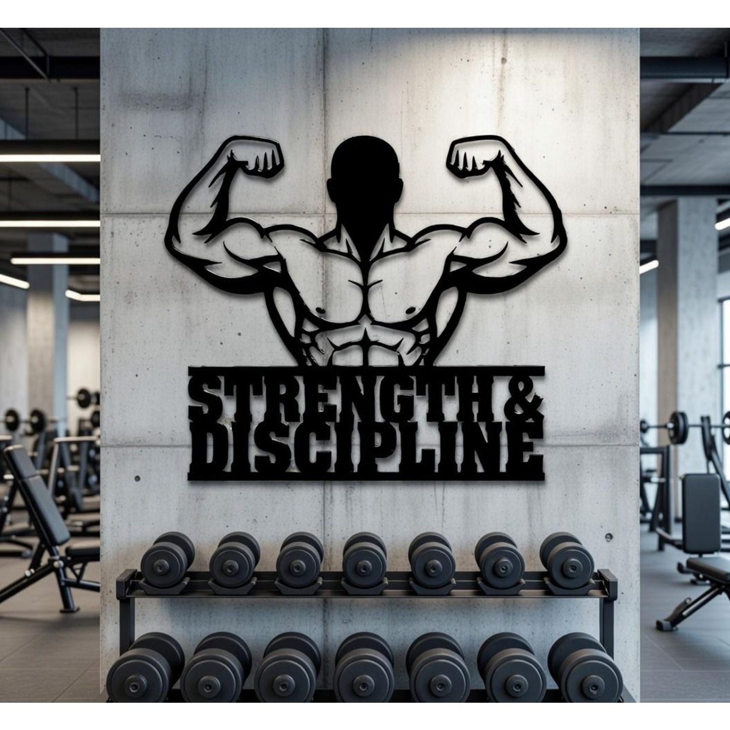 CIFBUY Железное настенное укра – обзор и цена Home Gym Garage