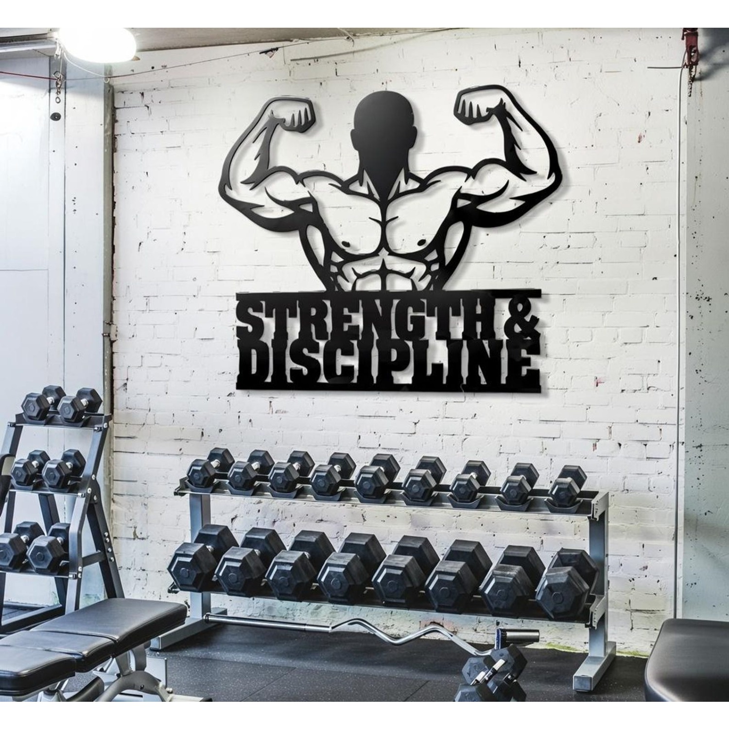 CIFBUY Железное настенное укра – обзор и цена Home Gym Garage