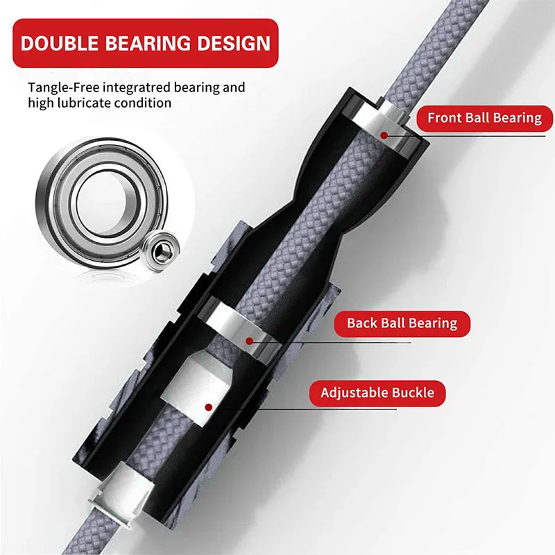 Сверхлегкая гоночная скакалка, – обзор и цена Jump Rope Bearing