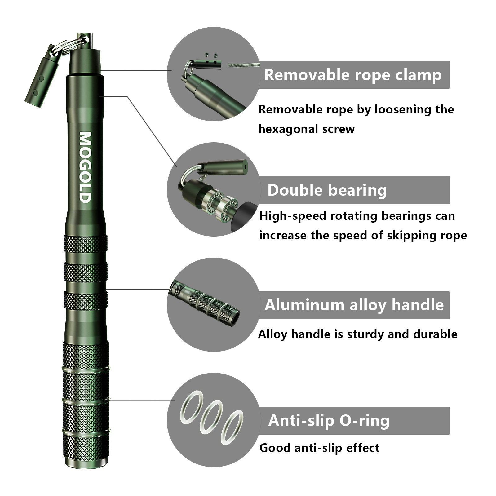 Быстрая скакалка с защитой от  – обзор и цена Jump Rope Bearing