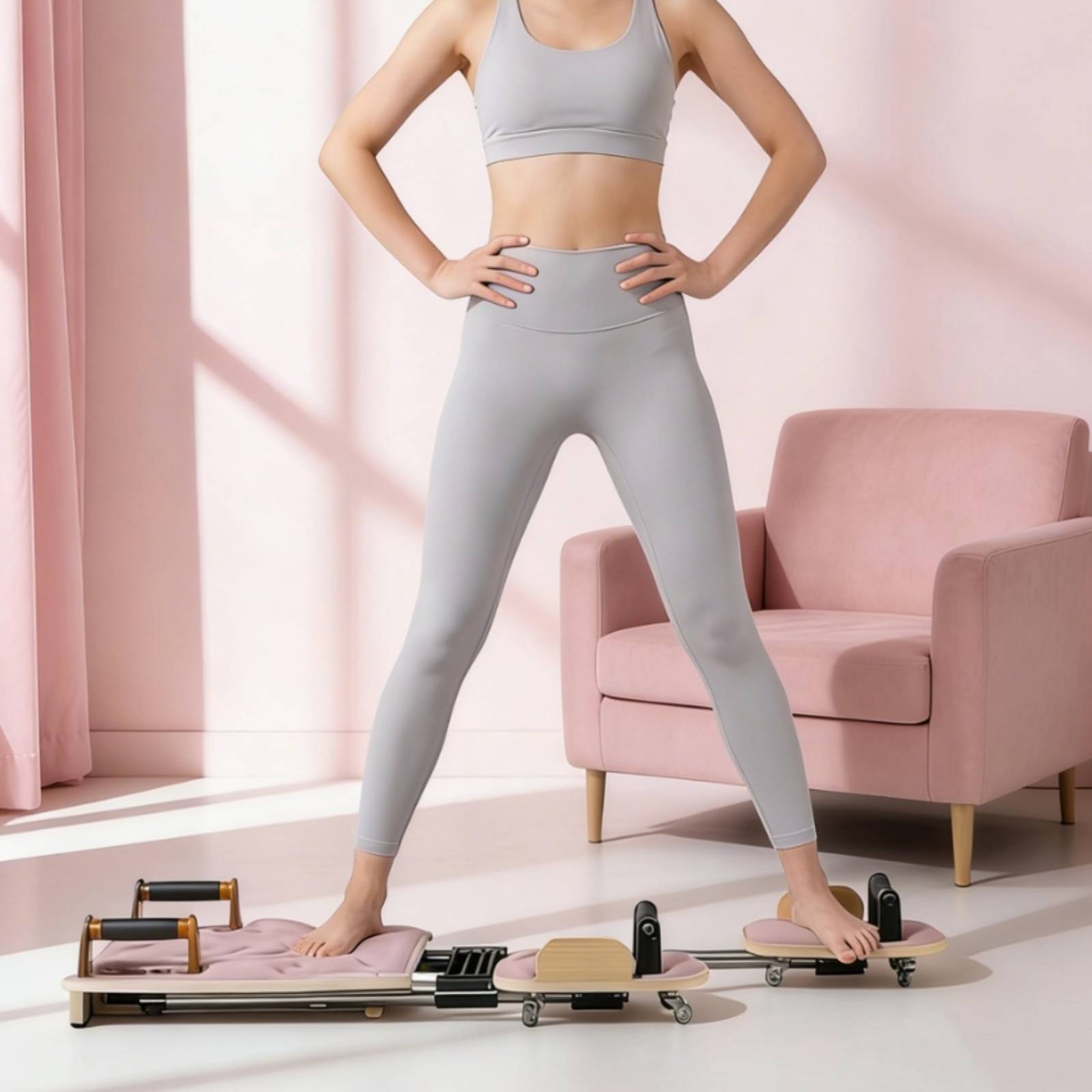 Портативный пилатес-реформер с – обзор и цена Home Gym Gear